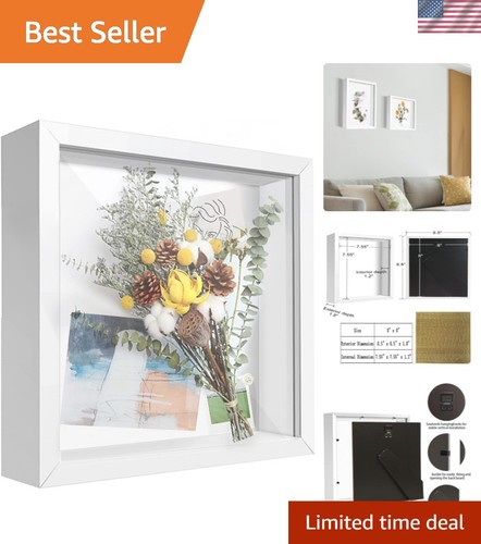 Sturdy mdf white shadow box - sturdy,
