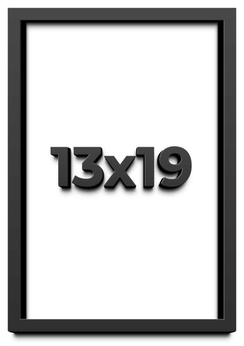 13x19 shadow box frame black - black, |