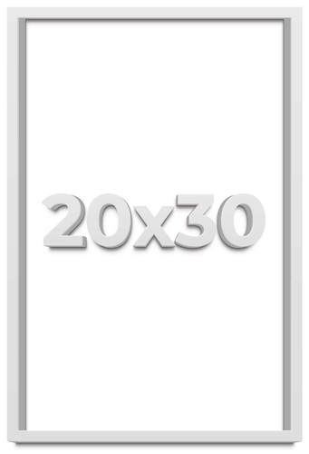 20x30 shadow box frame white - 20x30,