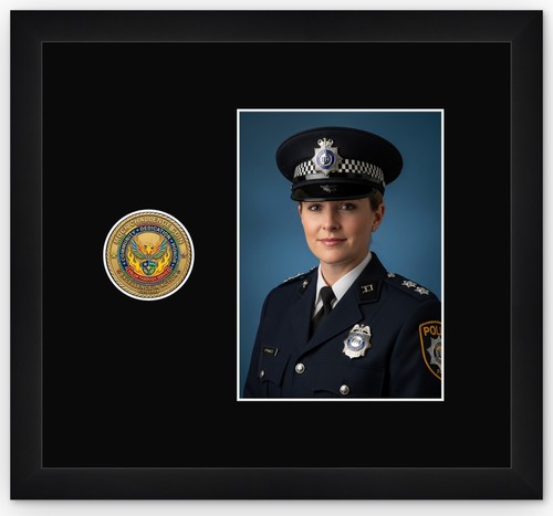 Challenge coin shadow box - challenge,